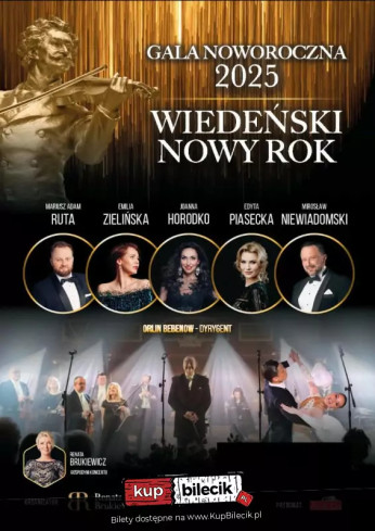 Koszalin Wydarzenie Koncert Gala Noworoczna Wiedeński Nowy Rok