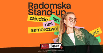 Koszalin Wydarzenie Stand-up Aleksandra Radomska ''Zajedzie nas ten samorozwój"