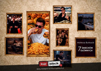 Koszalin Wydarzenie Stand-up Mateusz Burkacki w programie "7 śmiechów głównych"