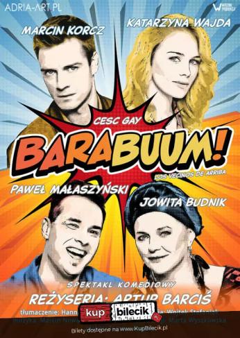 Koszalin Wydarzenie Spektakl Barabuum! - spektakl komediowy, reż. Artur Barciś