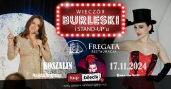 Koszalin Wydarzenie Spektakl Burleska by Rose de Noir w restauracji Fregata