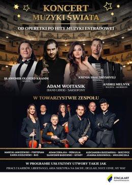 Koszalin Wydarzenie Koncert Koncert Muzyki Świata - Od Operetki po Hity Muzyki Estradowej