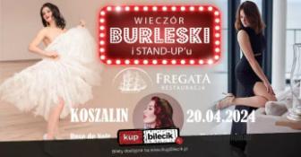 Koszalin Wydarzenie Spektakl Burleska i Stand-up w restauracji Fregata
